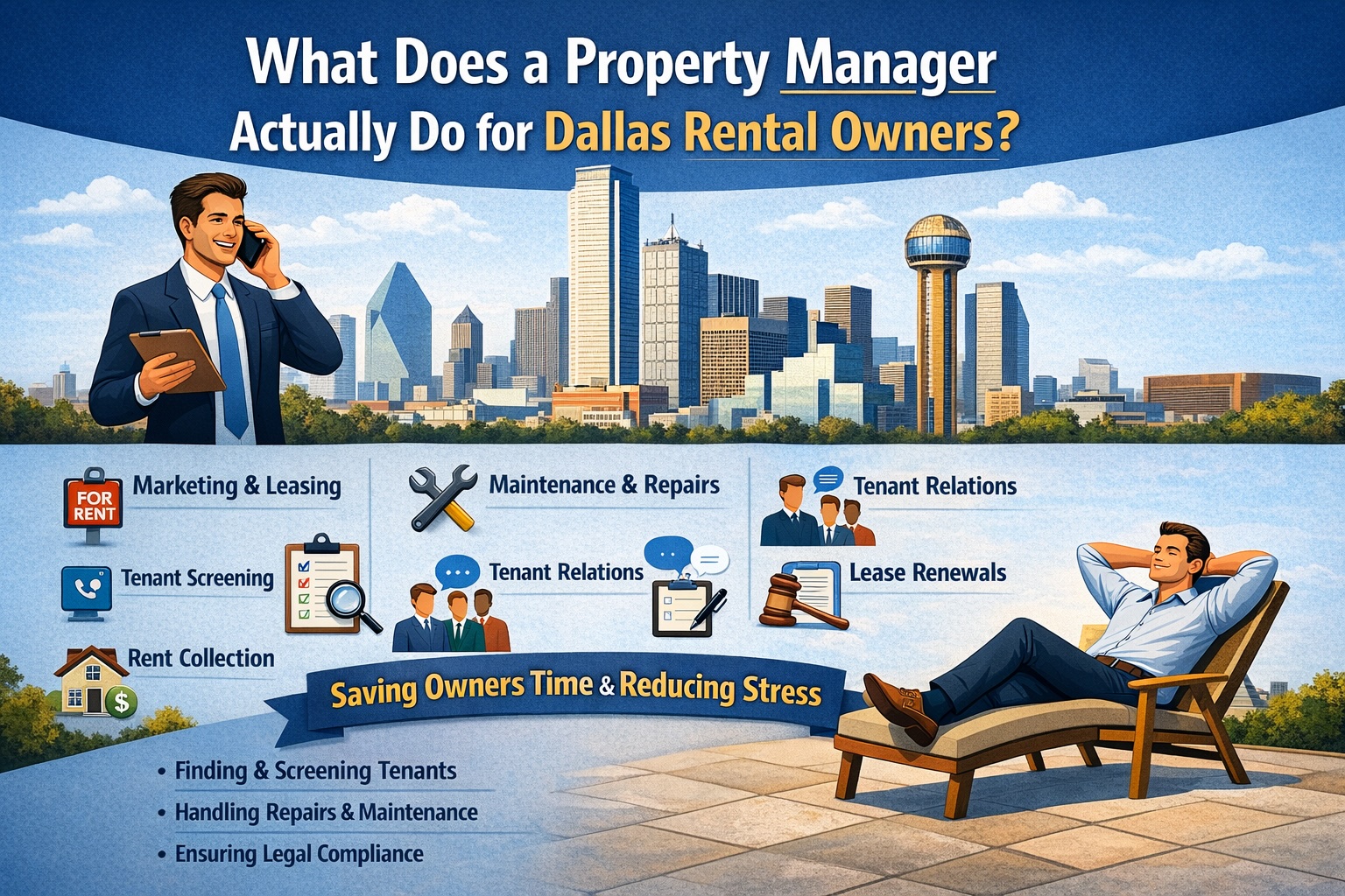 What Does a Property Manager Actually Do for Dallas Rental Owners?